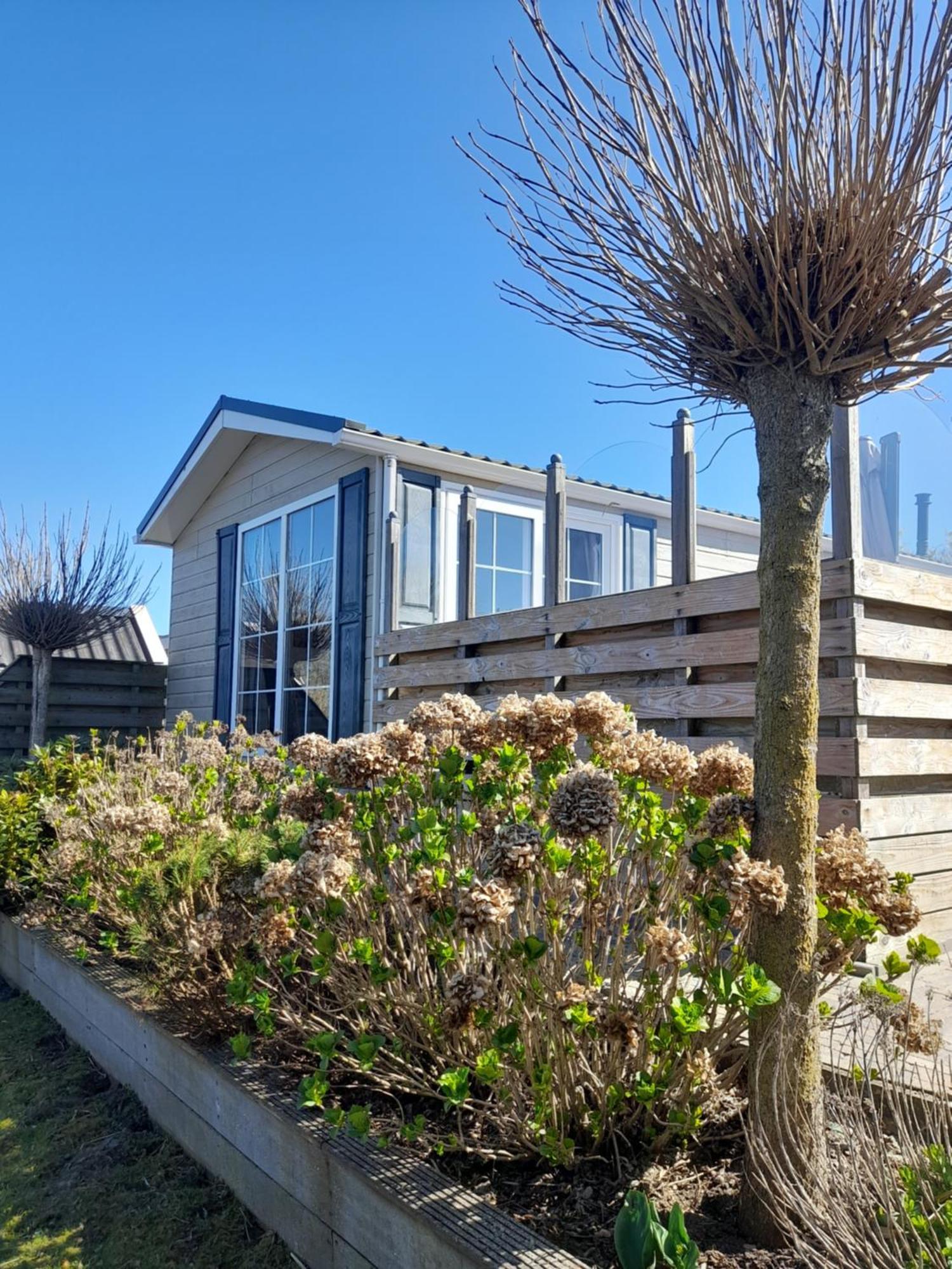 Chalet Makkum C99B Met Prive Gelegen Tuin Aan Het Water Dış mekan fotoğraf