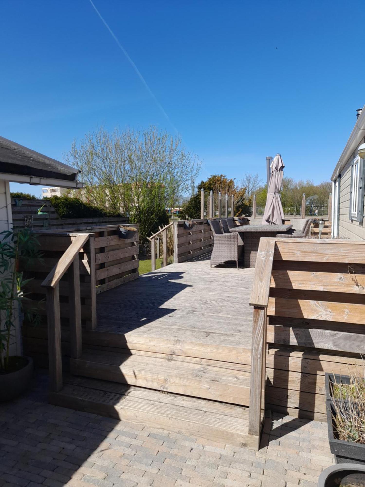Chalet Makkum C99B Met Prive Gelegen Tuin Aan Het Water Dış mekan fotoğraf